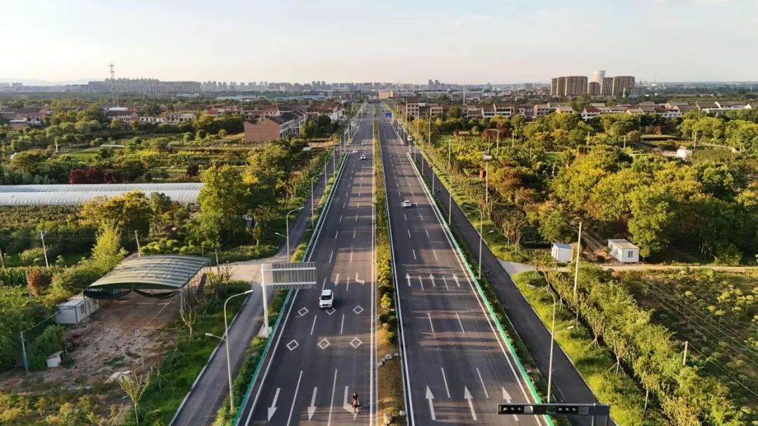 周至县杨哑路改建工程主线贯通